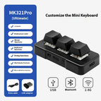 Black / Wireless 2.4G Bluetooth