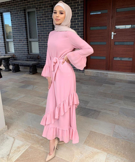Cotton Long Girly Abaya