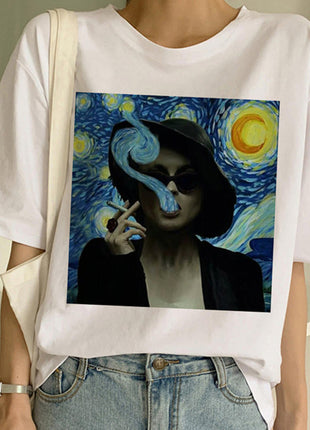 Van Gogh oil T-shirt