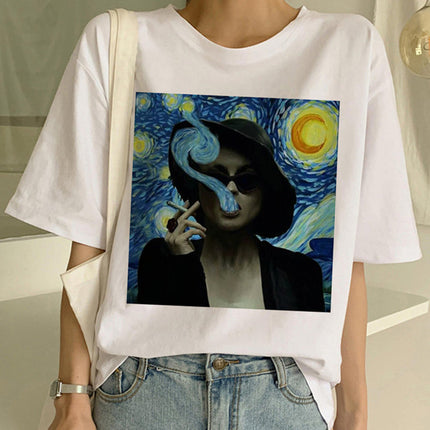 Van Gogh oil T-shirt