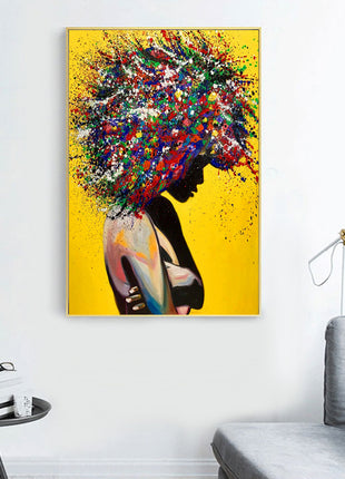 فتاة الورد - 60×90 سم