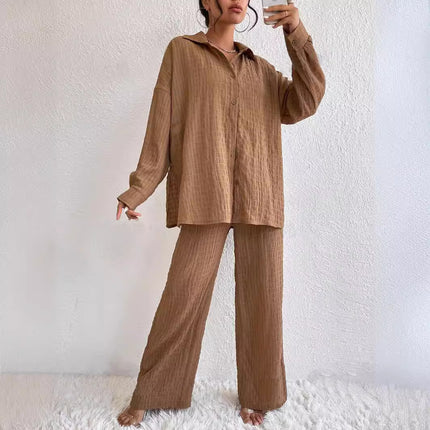 Elegant Trousers Long Sleeve Suit