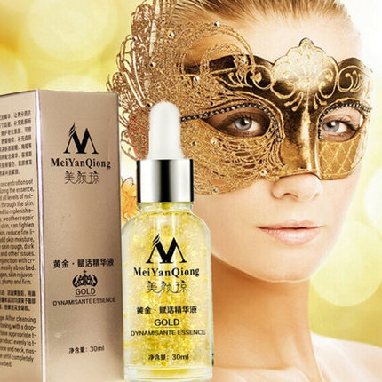 MeiYanQiong Pure 24K Gold Face Care Day Cream Anti-Wrinkle Anti-Aging Collagen Whitening Moisturizing Hyaluronic Acid