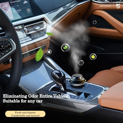 Solar Powered Car Air Freshener & Cleaner Perfume Fragrance Diffuser