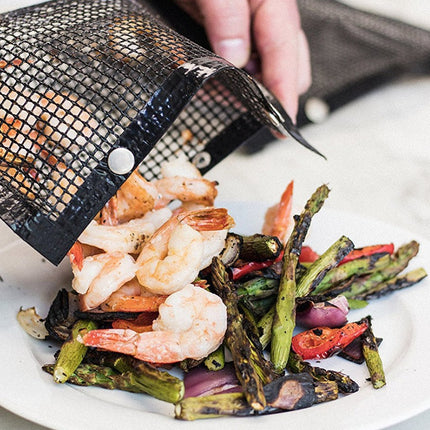 Reusable BBQ Grill Mesh Bag