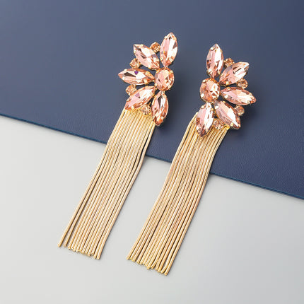Half Flower Exaggerated Earrings