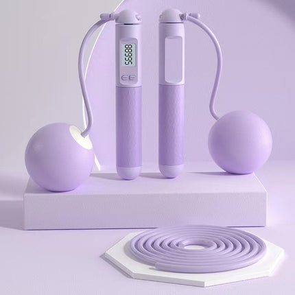 Fitness Fat Reduction Dedicated Count Rope Skipping With Bearings