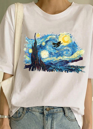Van Gogh oil T-shirt