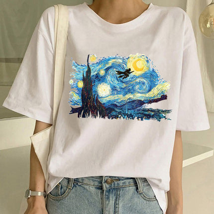Van Gogh oil T-shirt