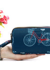 Blue bottom bicycle