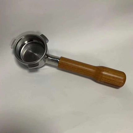 54mm Handle Walnut Coffee Handle Bottomless Stainless Steel