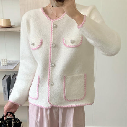 Mink Velvet Soft Glutinous Fashion Sweater for Autumn and Winter