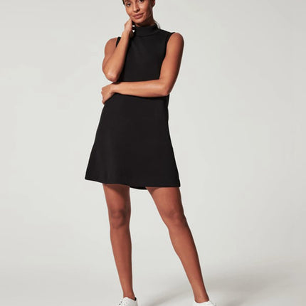 Round Neck Sleeveless Slim Dress