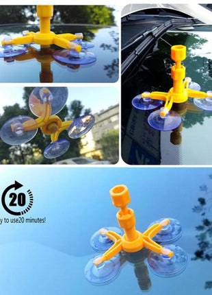 طقم إصلاح زجاج نوافذ السيارة للخدوش أو الشقوق + فيديو "افعلها بنفسك"