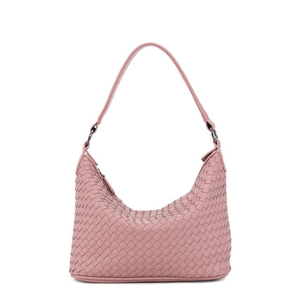 Korean Woven Shoulder Handbags