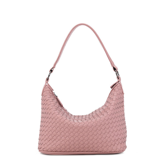 Korean Woven Shoulder Handbags