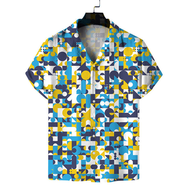 Casual Beach Digital Printing Shirt
