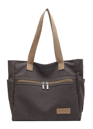 حقيبة كتف قماشية
