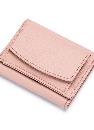 Japanese Style Leather Mini Wallet