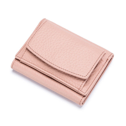 Japanese Style Leather Mini Wallet