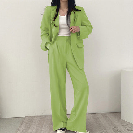 Korean Style Casual Suit Set