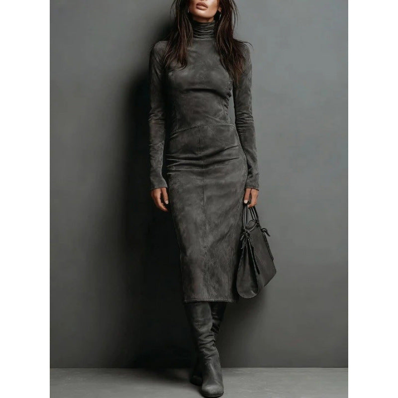 Slim-fit Long-sleeved Dress