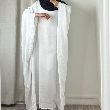 Waist-tight Batwing Sleeve Abaya