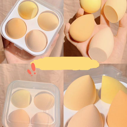 Makeup Sponge Egg with Box Set of 4