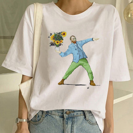 Van Gogh oil T-shirt