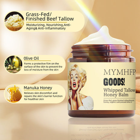 MYMHFP Cow Fat Honey Moisturizing Cream | Deep Hydration & Nourishing Skin Cream
