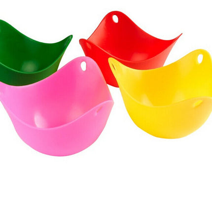Silicone Non-Stick Egg Poacher — Perfect Poached Eggs Every Time!