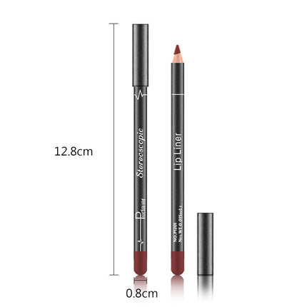 PUDAIER Lip Liner Pencil Set of 12