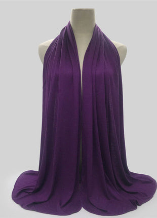 وشاح طويل من الجيرسيه العصري بمقاس 170x60 سم