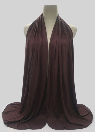 وشاح طويل من الجيرسيه العصري بمقاس 170x60 سم