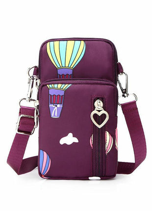 Two-Layer Nylon Purse
