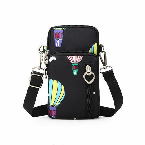 Two-Layer Nylon Purse