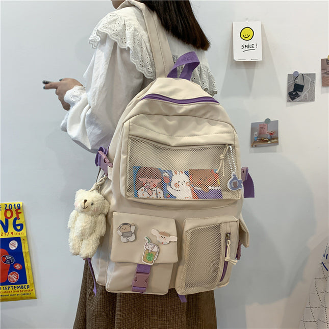 Harajuku College Style Fashion Backpack