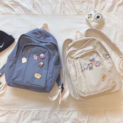 Junior High School Student School Bag Korean Version Harajuku U Japanese Middle School Student Mori High School Backpack