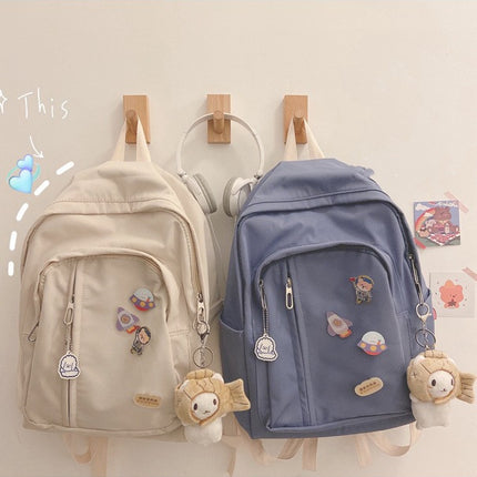 Junior High School Student School Bag Korean Version Harajuku U Japanese Middle School Student Mori High School Backpack