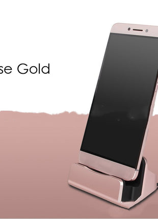 Micro USB Type Cドッキングステーション、iPhone・Xiaomi・Redmi用充電スタンド