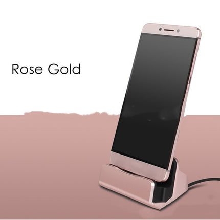 Micro USB Type C Docking Station, Charger Stand For iPhone, Xiaomi & Redmi