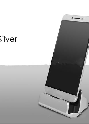 Micro USB Type Cドッキングステーション、iPhone・Xiaomi・Redmi用充電スタンド