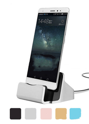 Micro USB Type Cドッキングステーション、iPhone・Xiaomi・Redmi用充電スタンド