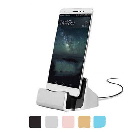 Micro USB Type C Docking Station, Charger Stand For iPhone, Xiaomi & Redmi