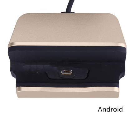 Micro USB Type C Docking Station, Charger Stand For iPhone, Xiaomi & Redmi