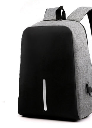 حقيبة ظهر كاجوال مضادة للسرقة ومتعددة الوظائف مع منفذ USB