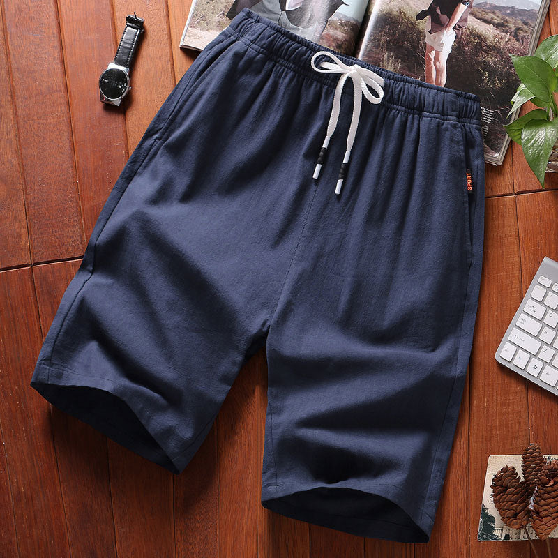 Cotton Five-point Shorts