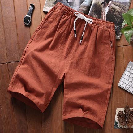 Cotton Five-point Shorts
