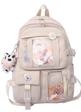 Korean Version Of Ulzzang Junior High School Students Ins Harajuku Style Backpack