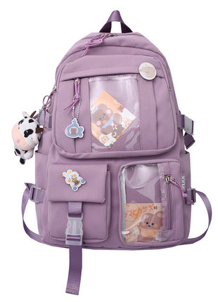 Korean Version Of Ulzzang Junior High School Students Ins Harajuku Style Backpack
